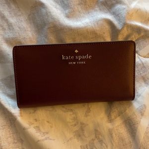 Kate Spade burgundy wallet